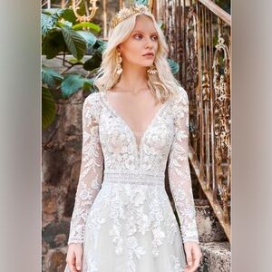 Maggie Sottero Raphael. Size 14 sample dress.